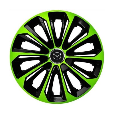 Set 4 capace roti Extra strong green R14 Compatibil Cu Mazda foto