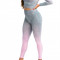 Jambiere GymHero Leggins Ombre LEG-MILKSHAKE Roz