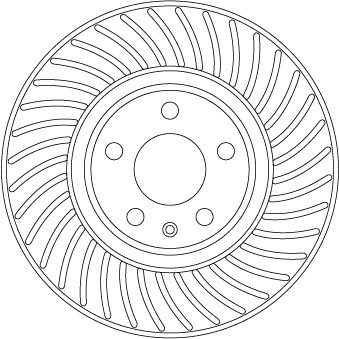 TRW DF6950S Disc frana foto
