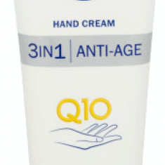 Nivea Q10 cremă de mâini 3-în-1 anti-îmbătrânire, 100 ml