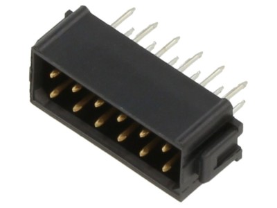 Conector PCB-cablu 2mm 12 pini 800V THT foto