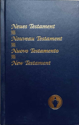 NOUL TESTAMENT IN 4 LIMBI: ENGLEZA, FRANCEZA, GERMANA, ITALIANA-COLECTIV foto