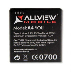 Baterie Acumulator Allview A4 You Original Li-ion 3.7 V 1350 mAh 4.99Wh foto