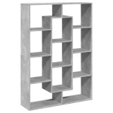Cumpara ieftin Biblioteca, gri beton, 102x29x143 cm, lemn prelucrat