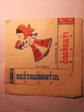 Șervețel cu Restaurantul Odobești de pe Calea Moșilor 189