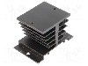 Radiator extrudat, aluminiu, 50mm x 80mm, neagra, STONECOLD -