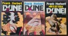 DUNE / Mantuitorul Dunei Herbert Frank, 3 volume, ed. Nemira, colectie Nautilus, 1992