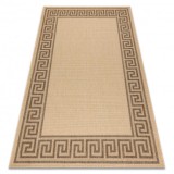 Covor sisal Floorlux 20014 mais si coffee, 140x200 cm