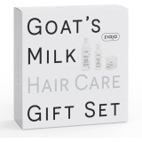 Set cu Lapte de Capra: Sampon Reparator 400ml + Balsam pentru Intarirea Firului de Par 200ml + Masca 200ml