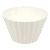 Mini bol pentru servire,plastic,alb,125 ml