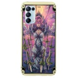 Husa compatibila cu Oppo A73 model Blinding Swords, Silicon, TPU, Viceversa, Transparent, Carcasa