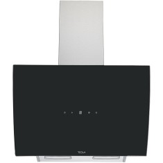 Hota decorativa Tesla DD600AXB, 60cm, Inox/Sticla1 motor DC 75W, 630m3/h, display LED