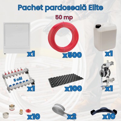 Pachet pardoseala Elite - 50 mp foto