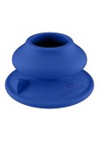 Ventuza Silicon Medical Albastru, Compatibila Jucarii Chrystalino