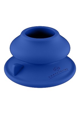 Ventuza Silicon Medical Albastru, Compatibila Jucarii Chrystalino foto
