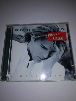 Ricky Martin A Medio Vivir Cd 1995 Austria EX foto