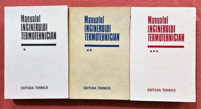 Manualul inginerului termotehnician ( 3 vol. ) foto
