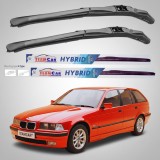Cumpara ieftin Ștergătoare BMW Seria 3 E36 Touring (1995&ndash;1999) Hibrid | Set Față &ndash; TeamCar&reg;