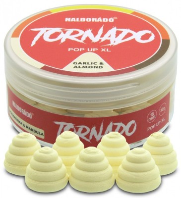 Haldorado - Momeala flotanta Tornado Pop Up XL 15mm - Usturoi Migdale foto