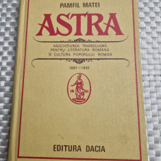 Astra asociatiunea transilvana pt. literatura romana Pamfil Seicaru