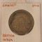 British India KM#557, argint, 1944, 1 Rupie