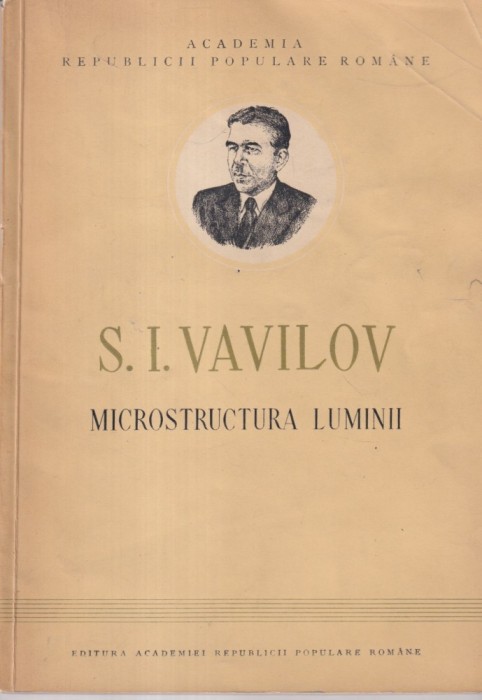 S.I. Vavilov - Microstructura luminii