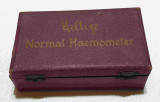 CUTIE hemometru anii 1920 - Aparat folosit pentru dozarea hemoglobinei din s&acirc;nge