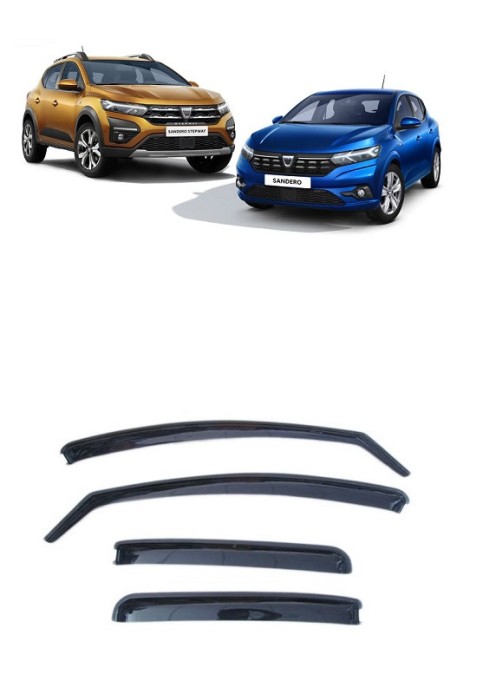Paravanturi fata-spate , fumurii compatibile Dacia Sandero Sandero Stepway III 2020-2024