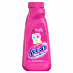 Solutie pentru indepartarea petelor pentru haine colorate Vanish Oxi Action, 450ml foto