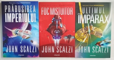 TRILOGIA INTERDEPENDENTA , VOLUMELE I - III de JOHN SCALZI , 2019 foto