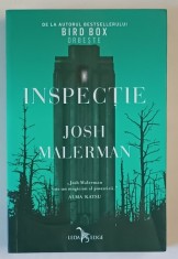 INSPECTIE , roman de JOSH MALERMAN , 2020 *MICI DEFECTE
