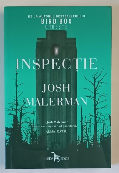 INSPECTIE , roman de JOSH MALERMAN , 2020 *MICI DEFECTE