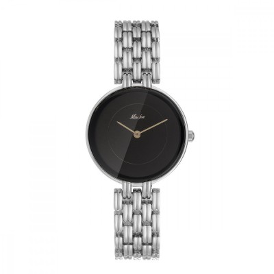 Ceas de mana dama Miss Fox Quartz Elegant Casual Fashion Analog Argintiu Negru foto