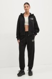 EA7 Emporio Armani trening femei, culoarea negru, AF12473.7W000110