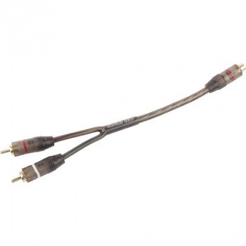 Conector Y RCA 1M/2T, GROUND ZERO foto