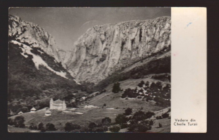 CPIB 21830 - CARTE POSTALA - VEDERE DIN CHEILE TURZII, RPR