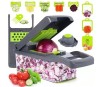 Razatoare reglabila, multifunctionala pentru legume si fructe 12 IN 1 Handy KitchenServ, Perfect Home