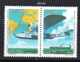 BRAZILIA 1984, Aviatie, MNH, serie neuzata, Nestampilat