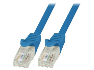 Cablu Patch UTP Cat6 Albastru 1.5m foto