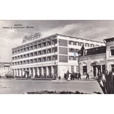 Bacau. Hotelul si restaurantul ,,Bistrita" (circulata 1962)