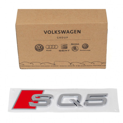 Emblema SQ5 Oe Audi Q5 8R 2008&amp;rarr; 8R08537352ZZ foto