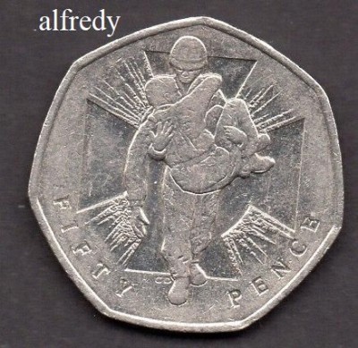 Anglia, Marea Britanie, 2006 50 Pence, Comemorativa, Victoria Cross II foto