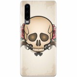 Husa silicon pentru Huawei P30, Skulls And Roses