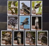 BC174, Sierra Leone 2020, serie fauna, pasari