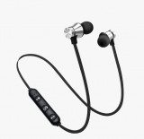 Cumpara ieftin Casti Wireless Bluetooth Sport BT4 Waterproof Tip In-Ear Headset Microfon Incorporat Argintiu