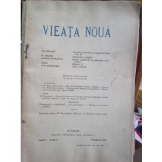 Revista Vieata Noua Nr. 9 noiembrie 1914
