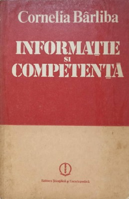 INFORMATIE SI COMPETENTA-CORNELIA BARLIBA-236952 foto