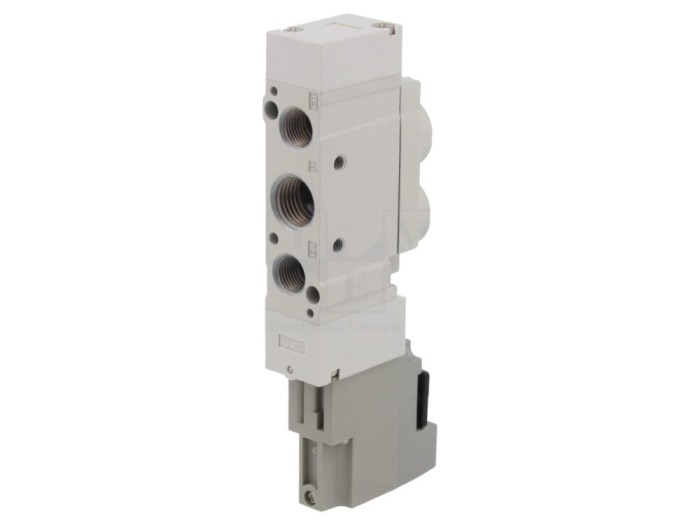 Ventil electromagnetic 5/2 monostabil IP65