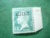 Timbru Algeria Franceza 1924 Pasteur , 15c , supratipar, Nestampilat