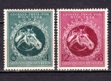 Cumpara ieftin ✅ (S42) Germania Reich 1944 &quot;Curse de cai - Marele Premiu din Viena &quot; serie completa Michel 900/901, MNH, Nestampilat
